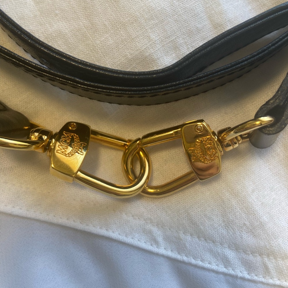 MCM crossbody strap